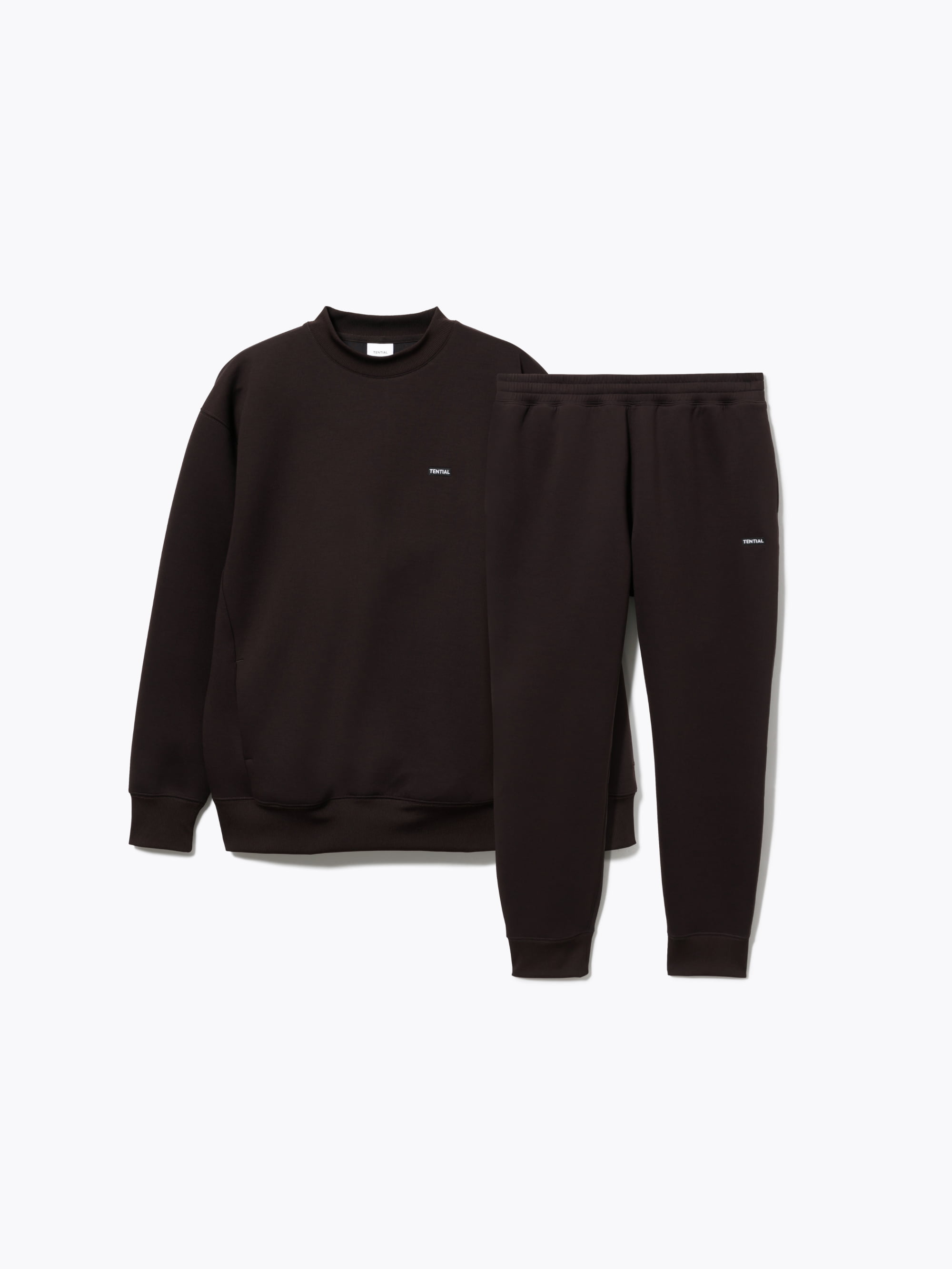 TENTIAL クルーネックプルオーバー ブラック スウェット L 楽天市場
