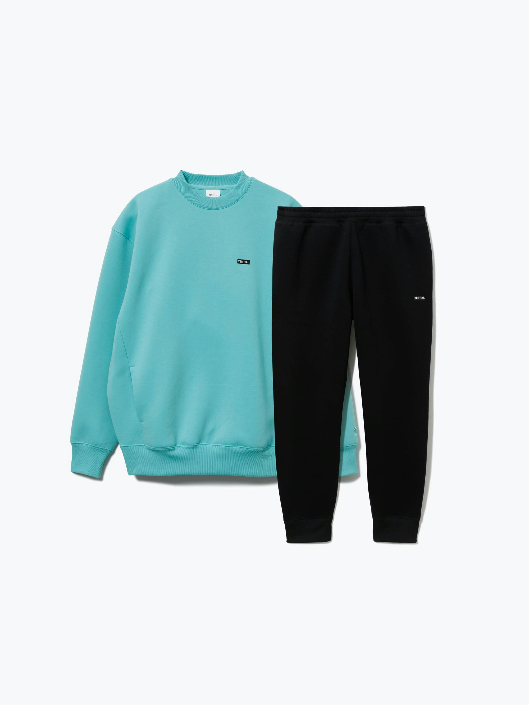 テックスウェット】クルーネックプルオーバー / 上下セット（クルー