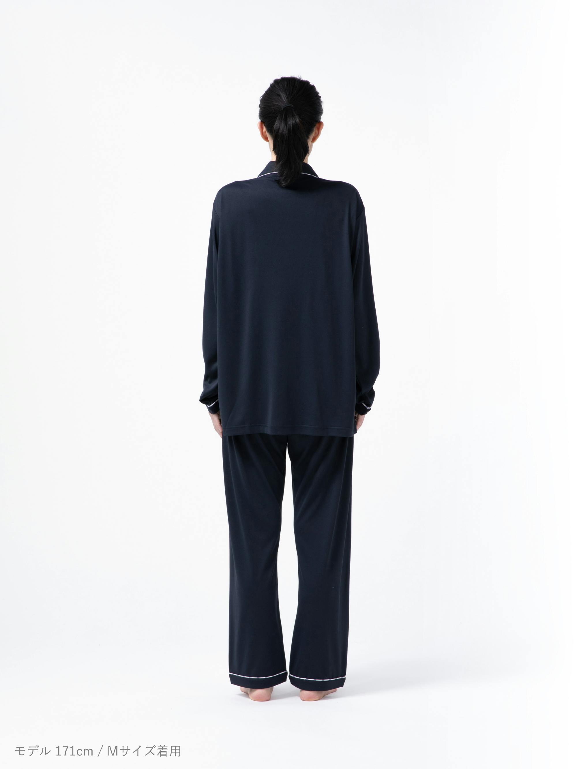 BAKUNE Pajamas Dry 上下セット（長袖シャツ・ロングパンツ）_25SS