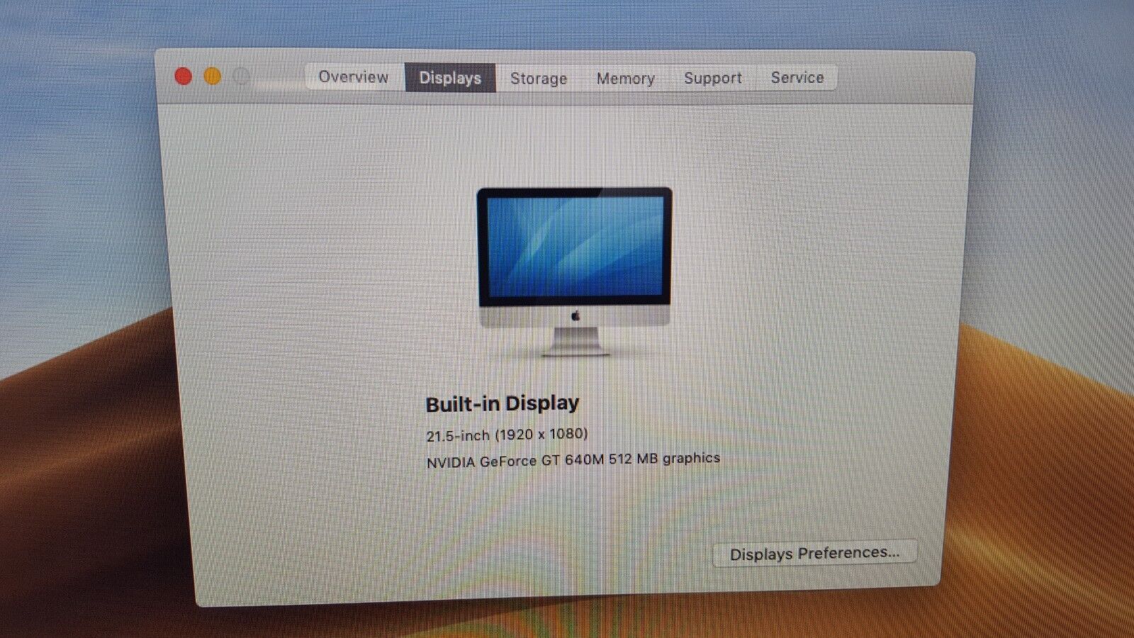 Apple iMac 21.5
