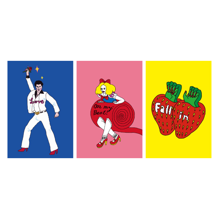 魅惑のレンチキュラーポストカードセット / F / ヤナギダマサミ