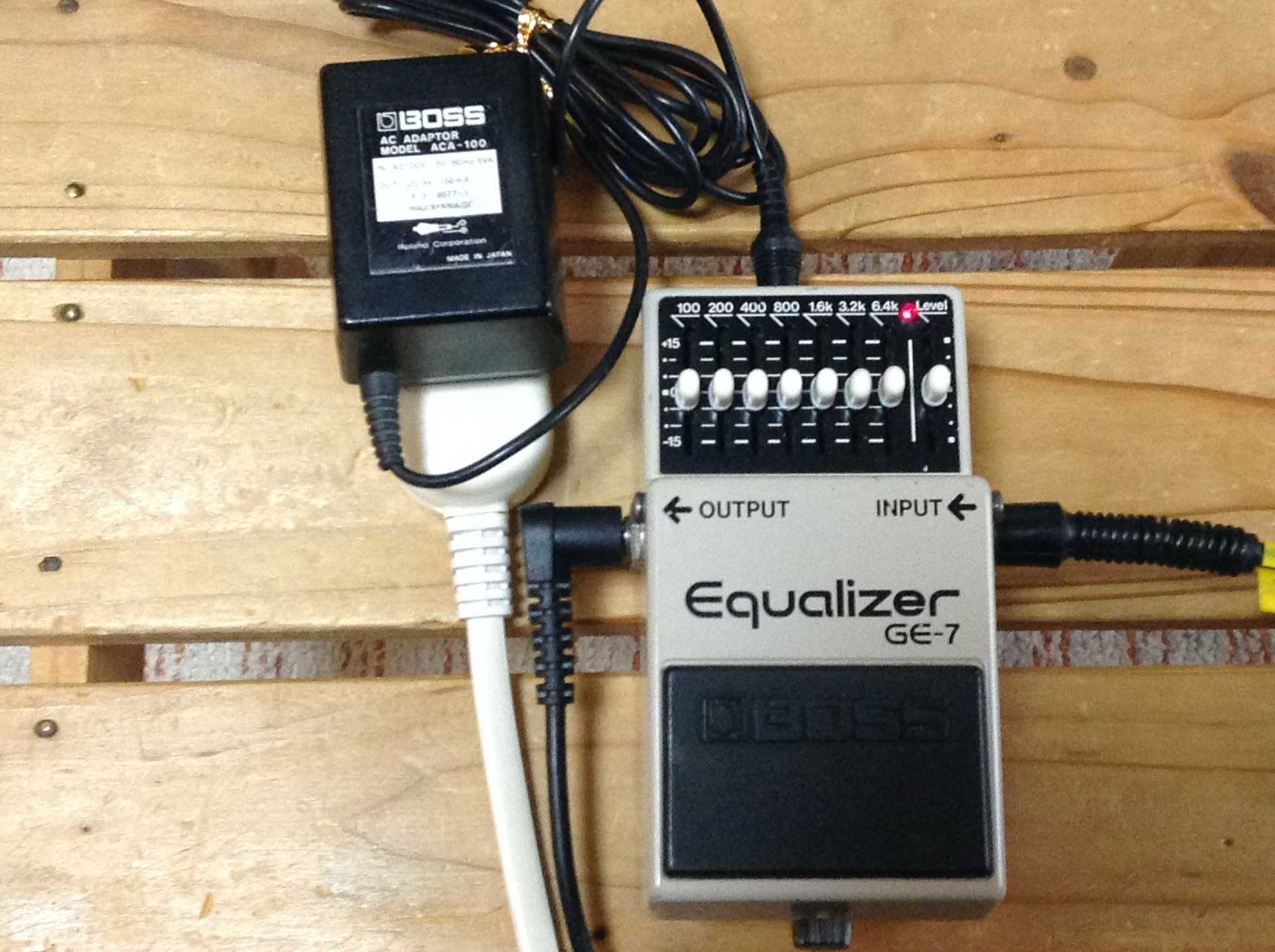 BOSS GE-7 Equalizer(比較記): 昔に比べりゃ 金も入るし・・・・