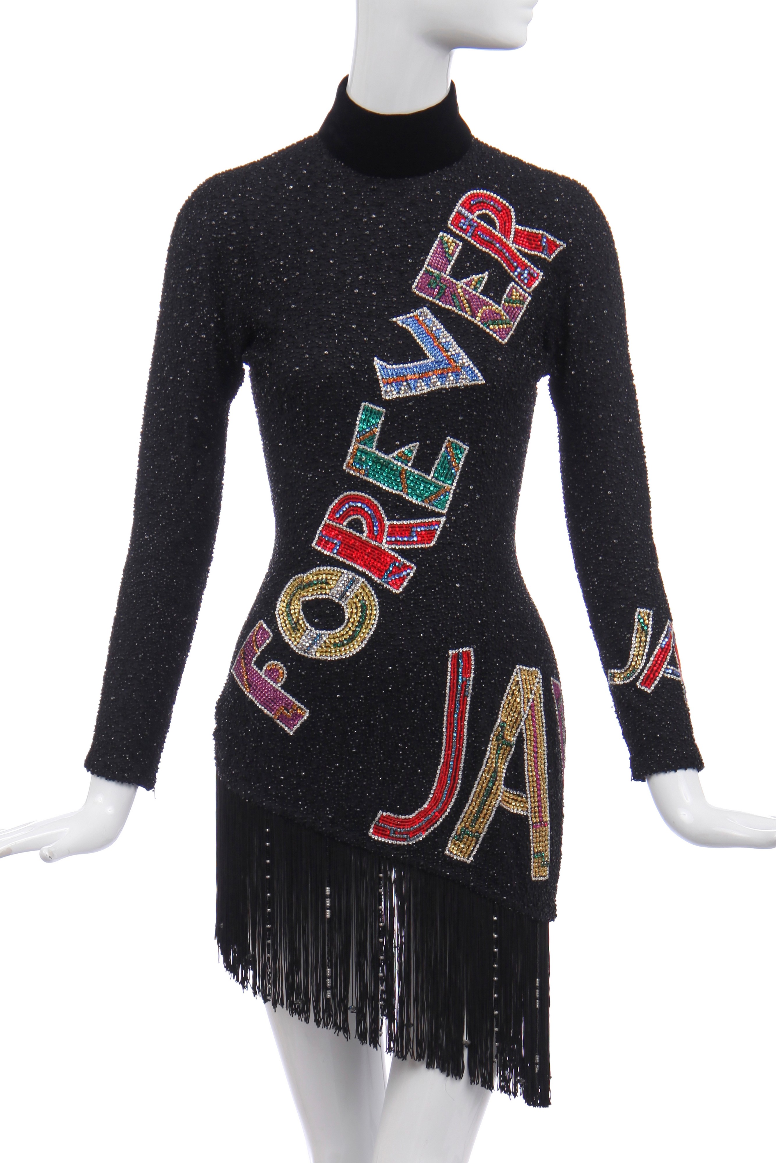 Lot 181 - A rare Gianni Versace couture beaded 'Java