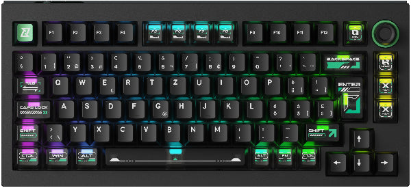 Keychron K2 Max QMK Wireless Mechanical Keyboard ISO Layout