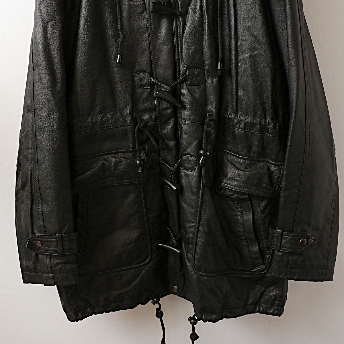 Traditional Trends レザー ダッフルコート 古着 used – khaki select