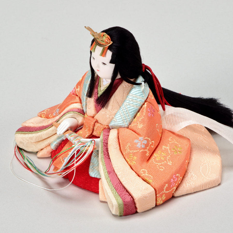人形の田辺 / 【幸一光】木目込雛人形 詩 親王飾り