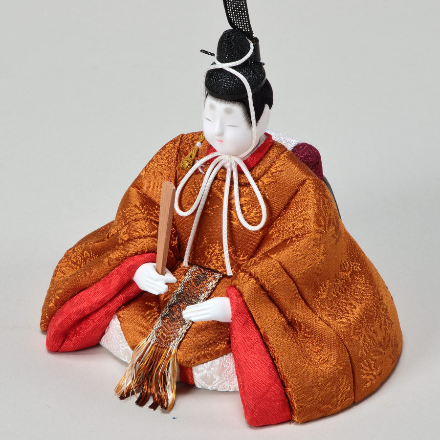 人形の田辺 / 【真多呂】木目込雛人形 宝寿雛 親王飾り