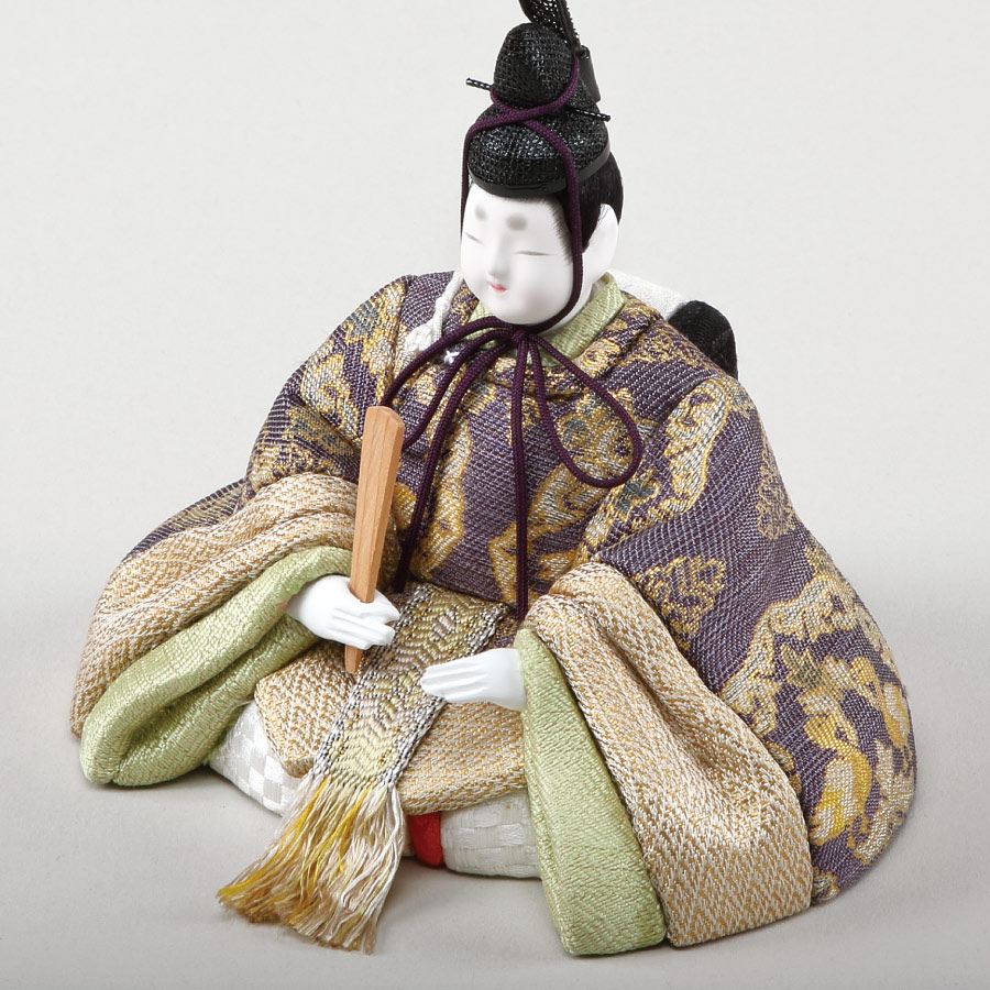 人形の田辺 / 【真多呂】木目込雛人形 杏珠雛 親王飾り