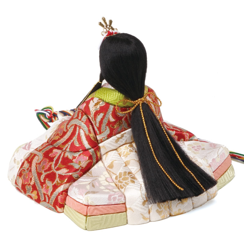 人形の田辺 / 朱雀雛 親王飾り（正絹）