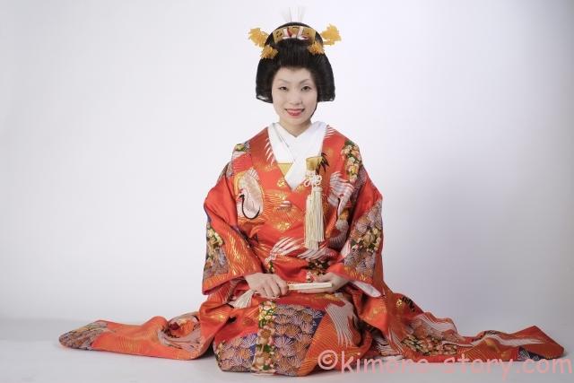 文金高島田 ぶんきんたかしまだ とは 日本髪/地毛/綿帽子と角隠し 着物