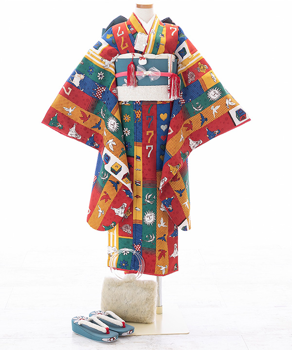 七五三(七歳女の子)着物レンタル｜【Modern Antenna/モダンアンテナ