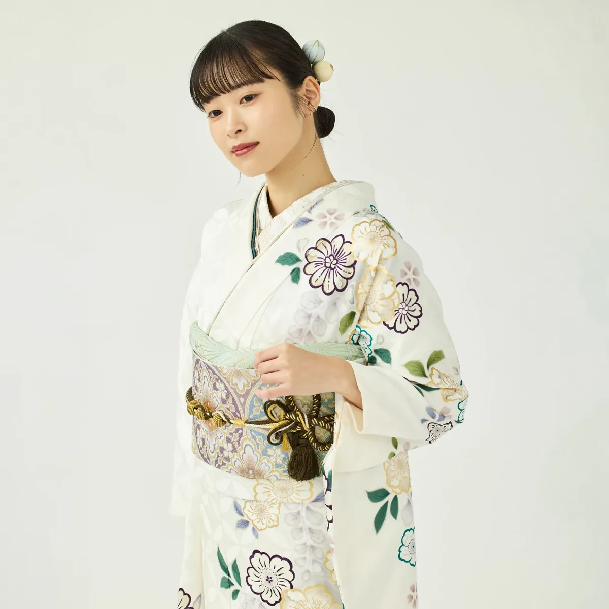 しごき／銀通し／憲法茶 | 振袖レンタル·購入や成人式の着付けは