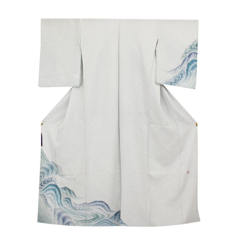 訪問着 藤娘きぬたや 「総絞り流水」 − 訪問着｜美はよろこび 着物の丸中