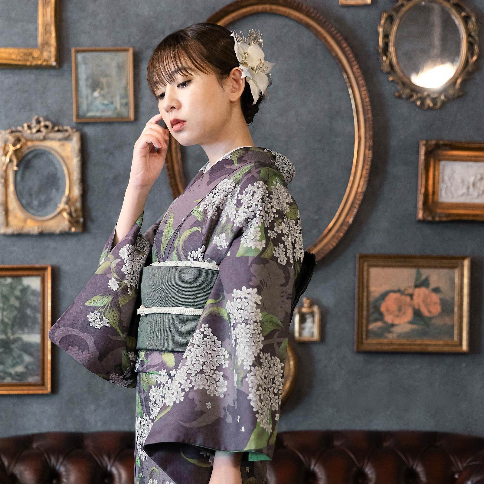 洗える着物10％OFF 3/12迄)洗える着物 単品 「袷着物単品 全8柄