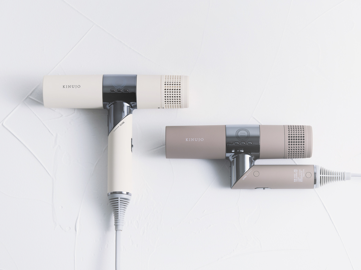 KINUJO Hair Dryer｜超軽量＆速乾ドライヤー。KINUJOヘアドライヤーの