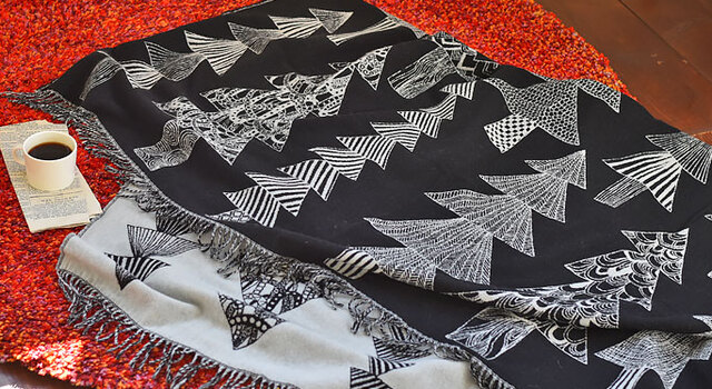 cortina］ほっこり暖かい。マリメッコのウールブランケット - cortina