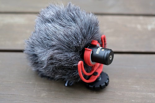 動画撮影時の風切り音をなんとかしたい！外部マイク RODE VideoMicroの