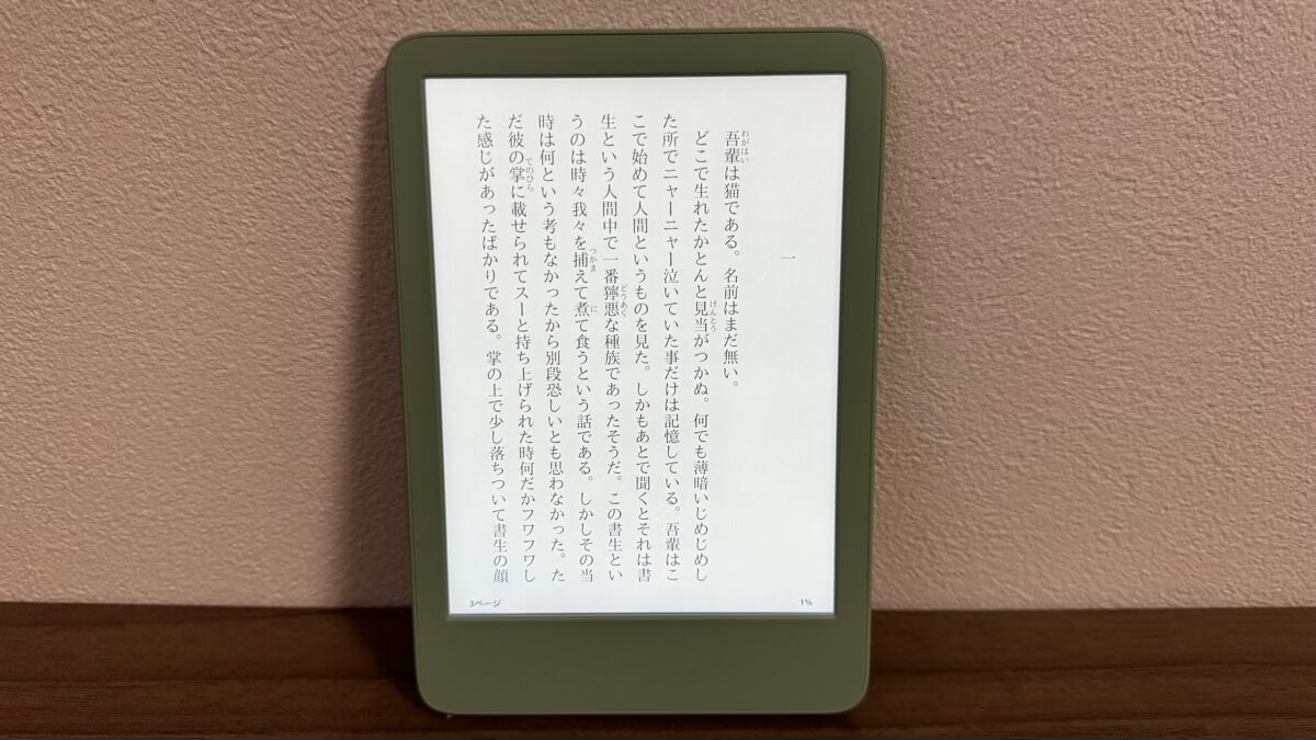 新型】Kindle無印（第11世代-2024年発売モデル）をレビュー！明るさが