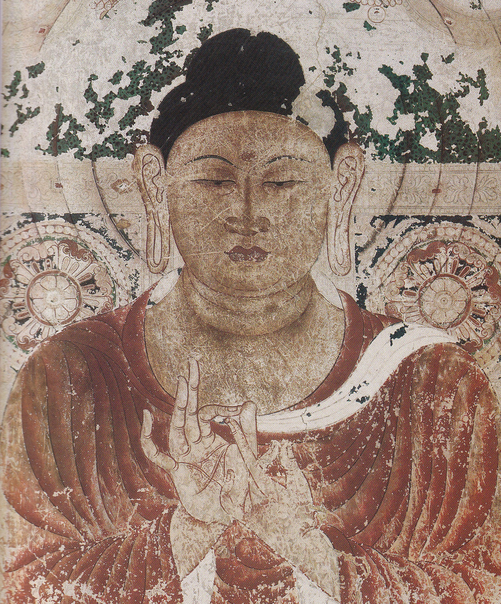 丸井金猊 - KINGEI MARUI｜第6号壁 阿弥陀浄土図(部分) - 吉田善彦