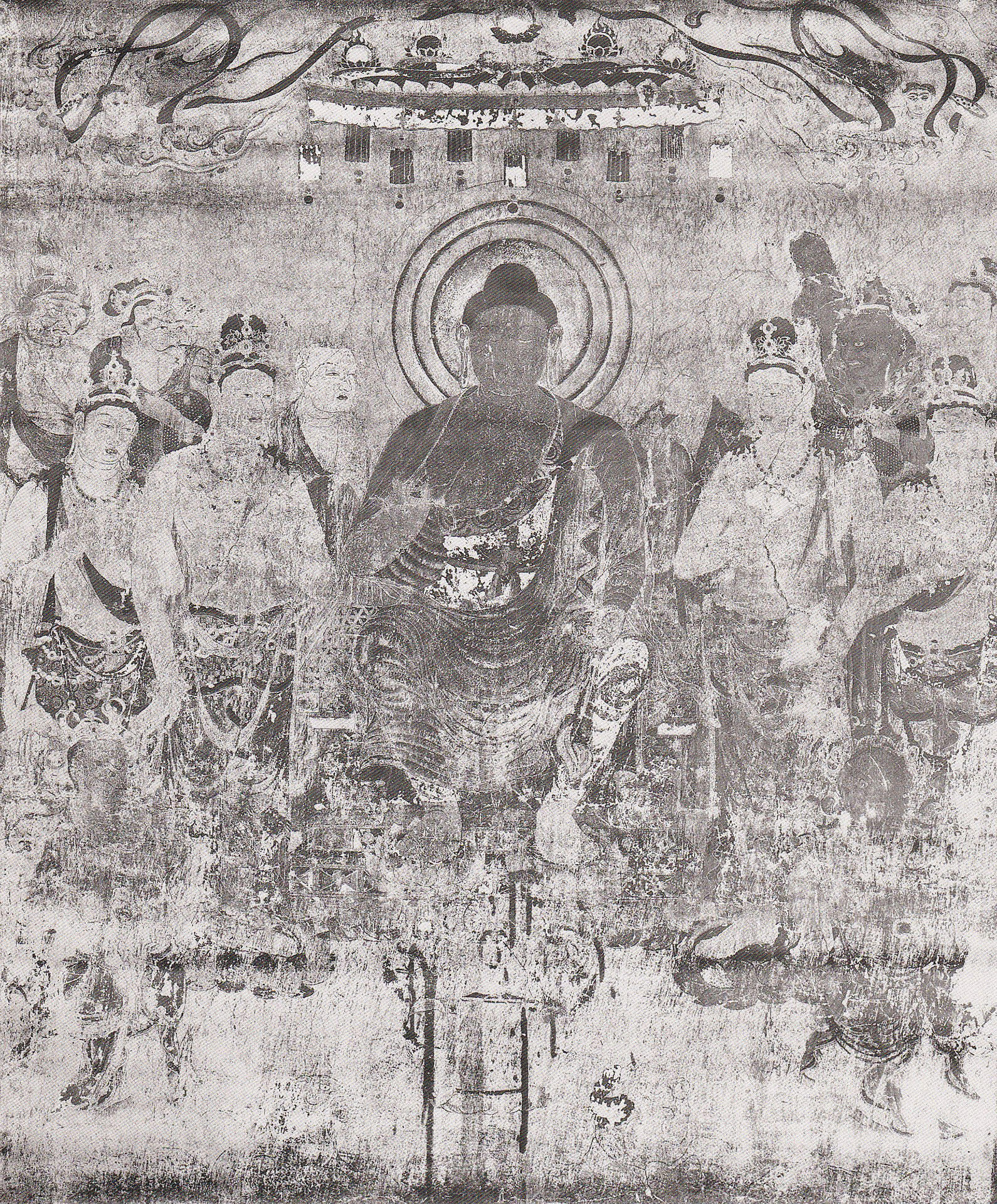 丸井金猊 - KINGEI MARUI｜第10号壁 薬師浄土図 - 前田青邨 守屋多々志