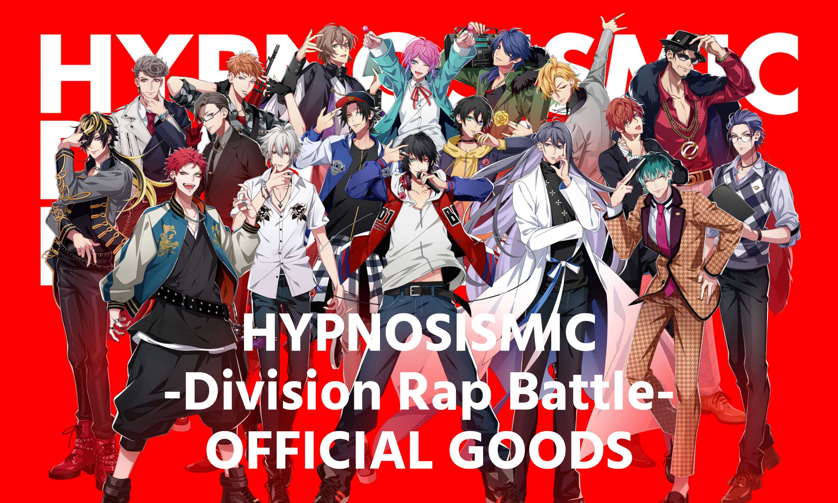 HYPNOSISMIC -Division Rap Battle-OFFICIAL GOODS|トレーディング缶