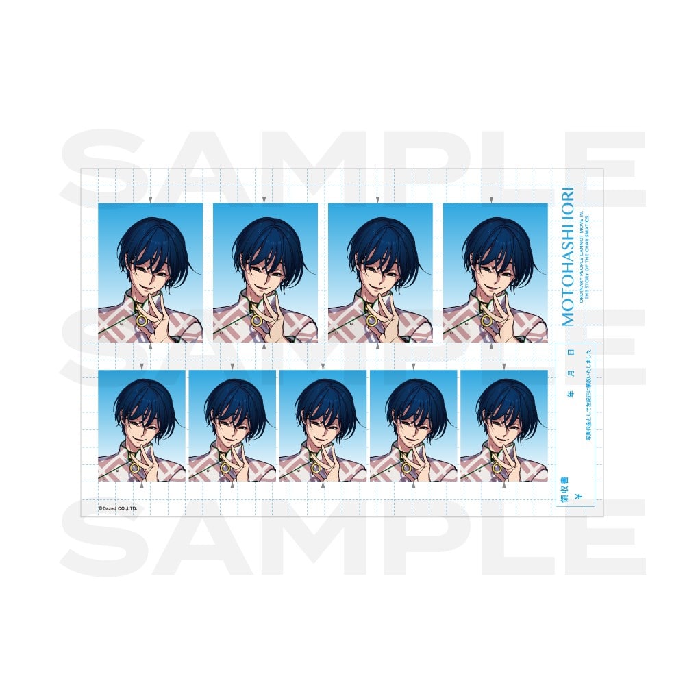 CHARISMA GARAGE OFFICIAL GOODS STORE|証明写真風ステッカー(本橋依央利)