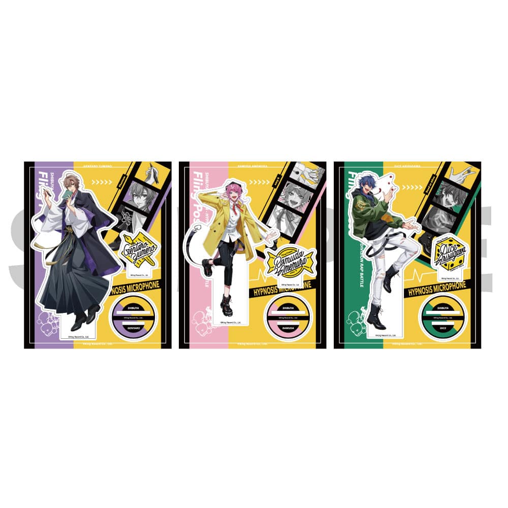 ヒプマイ　乱数　幻太郎　帝統　まとめ売り ヒプマイ 乱数・幻太郎・帝統たち“Fling Posse”の描き下ろし解禁!