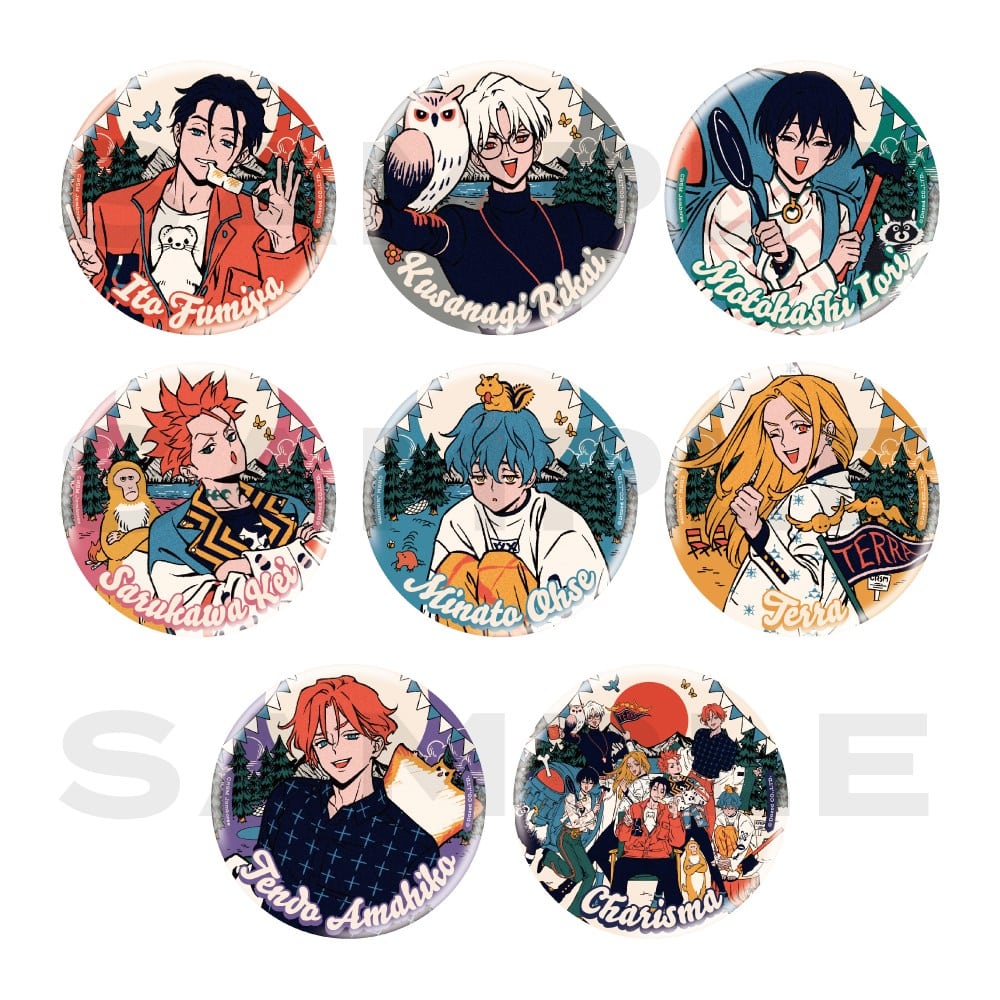 CHARISMA GARAGE OFFICIAL GOODS STORE|トレーディング缶バッジ