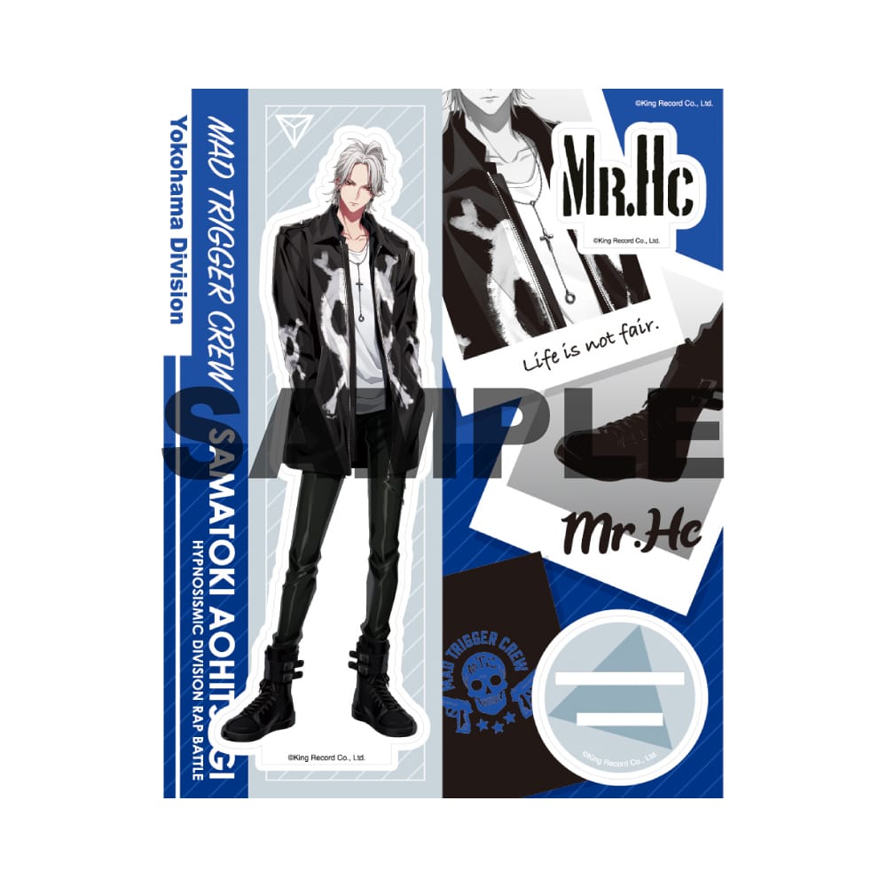 ヒプノシスマイク　ヒプマイ　アクスタ　碧棺左馬刻　入間銃兎　ぱしゃこれ アクリルスタンドキーホルダー 碧棺 左馬刻(Next Stage ver．) MAD