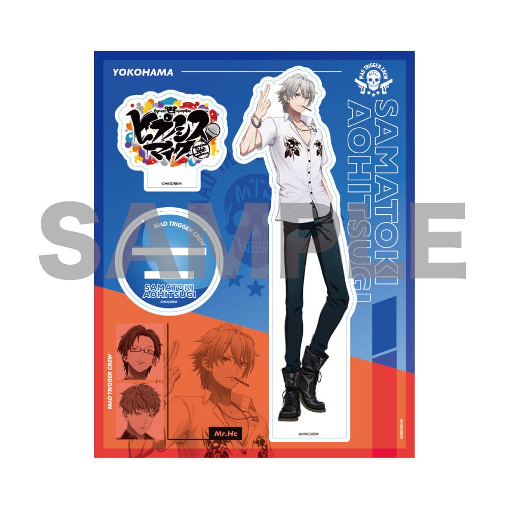 ヒプノシスマイク　ヒプマイ　アクスタ　碧棺左馬刻　入間銃兎　ぱしゃこれ アクリルスタンドキーホルダー 碧棺 左馬刻(Next Stage ver．) MAD