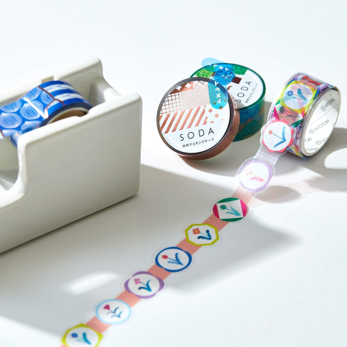 マークス クリスマスアソート マスキングテープ 中古 5種セット 15巻