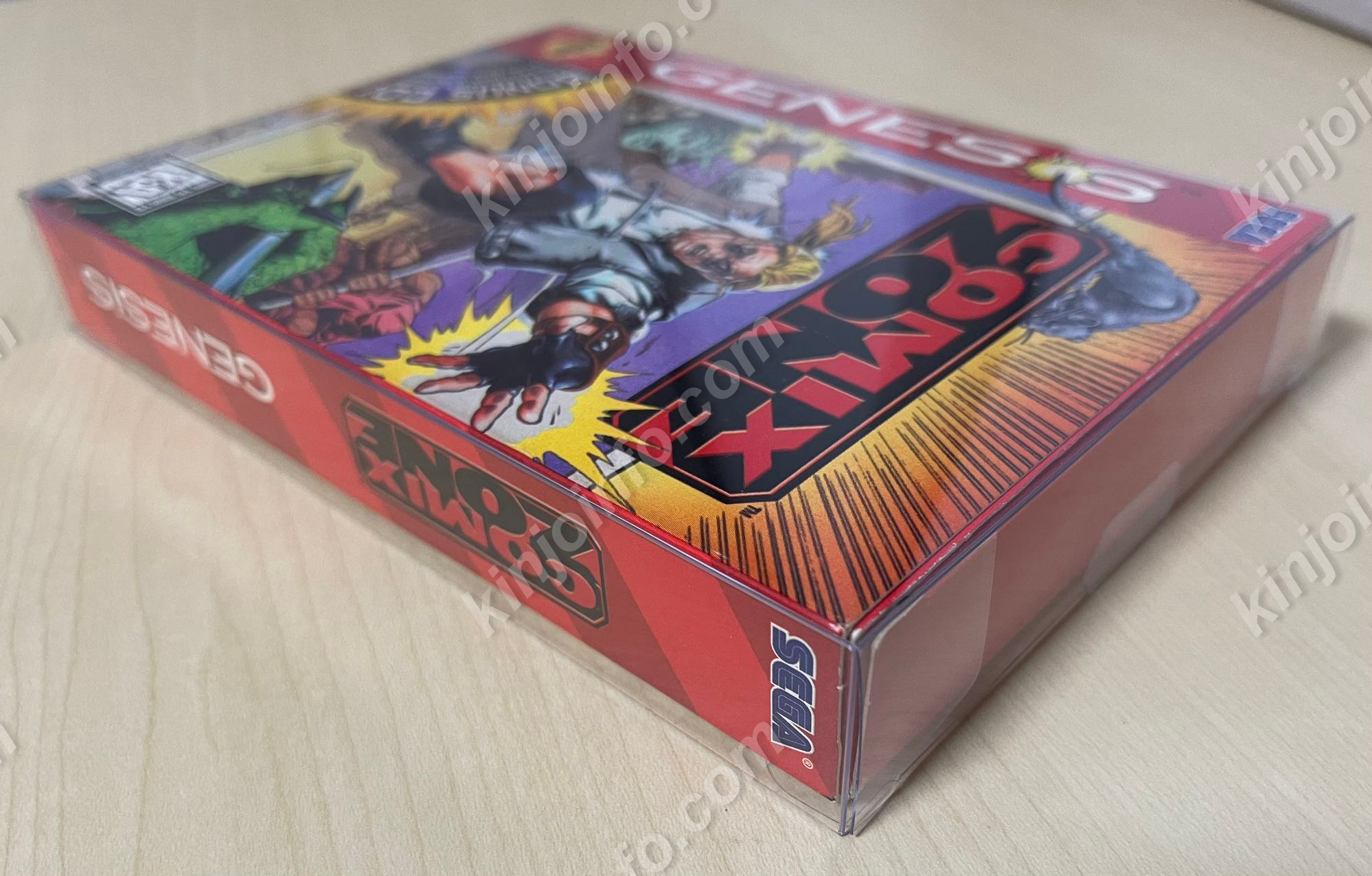 Comix Zone（コミックスゾーン）【中古美品・完品・Genesis北米版