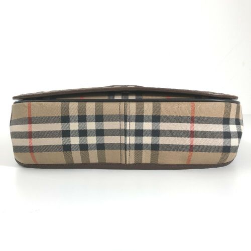 バーバリー ショルダーバッグ ノバチェック ホースロゴ ヴィンテージ