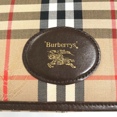 バーバリー ショルダーバッグ ノバチェック ホースロゴ ヴィンテージ