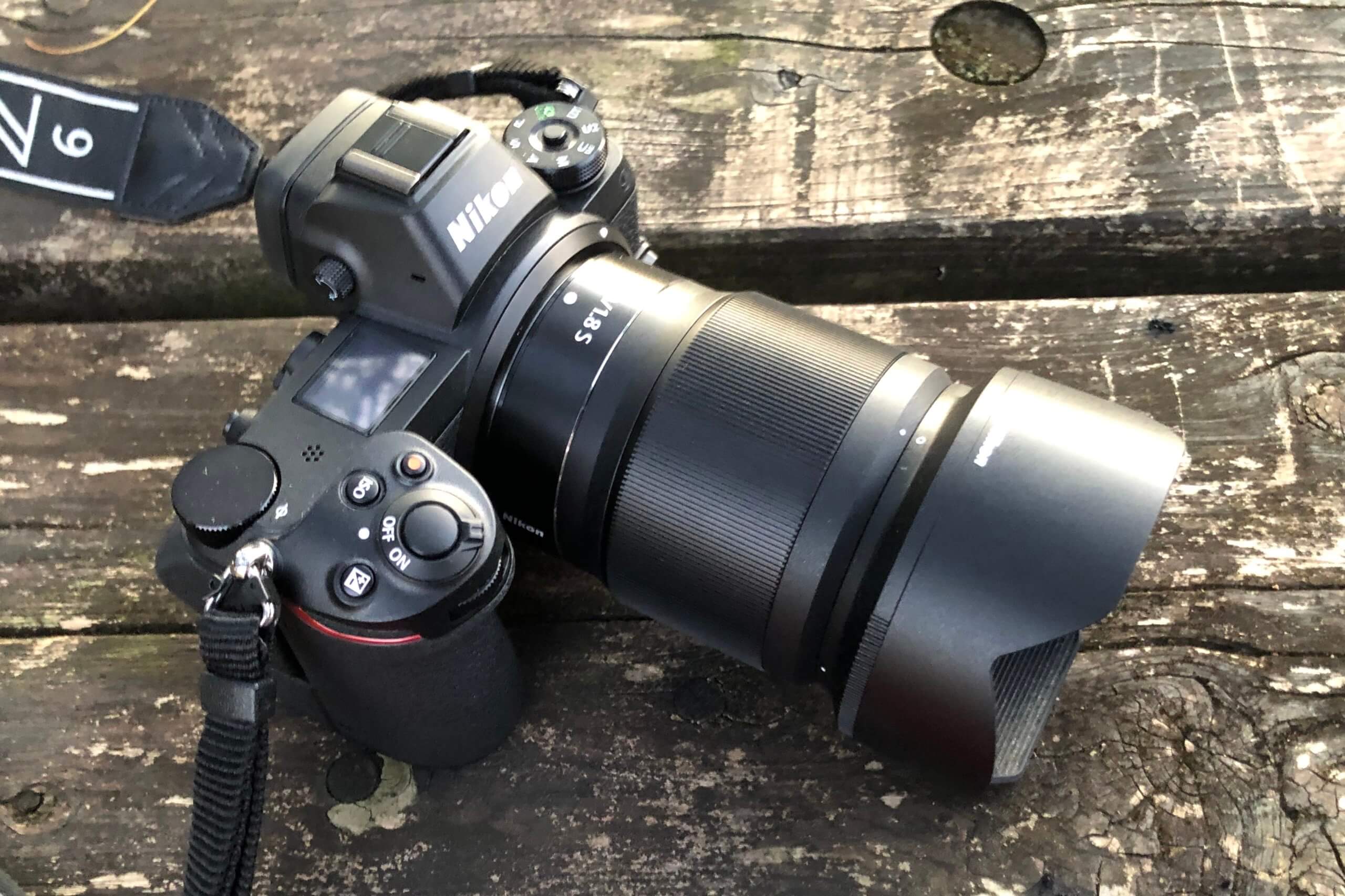 Nikkor Z 50/1.8Sのフードをコンパクトにしたくて、HAKUBA製ワイド