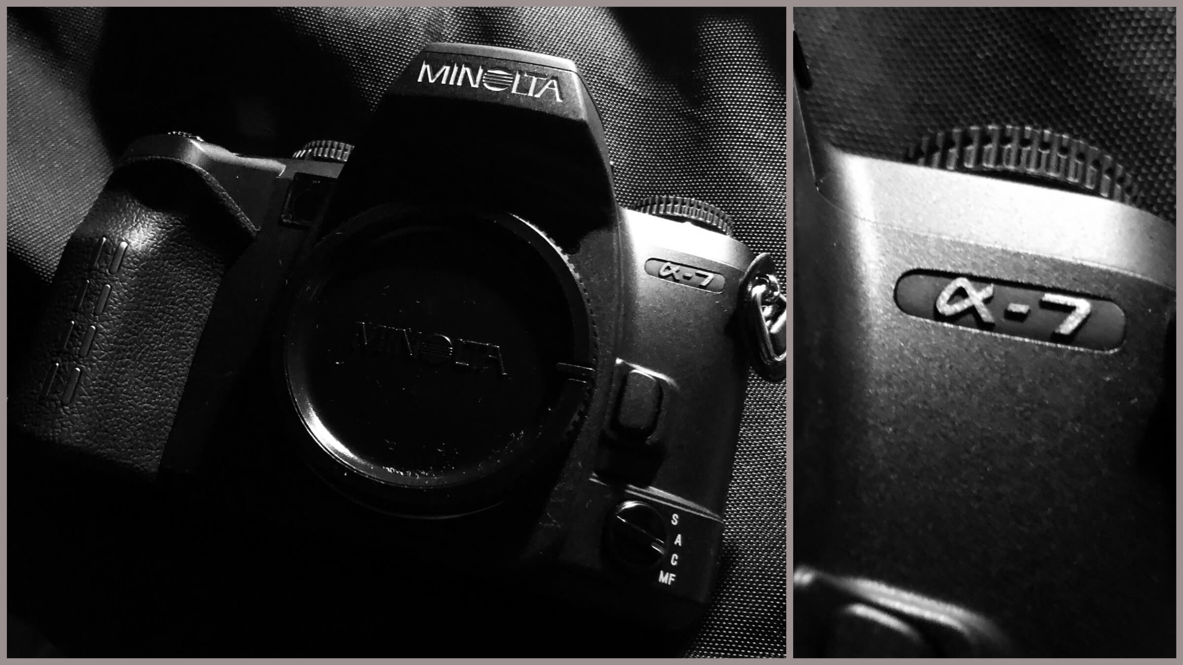 完全なる一目惚れだった。僕のα7はMinolta製フィルム機。｜記憶カメラ