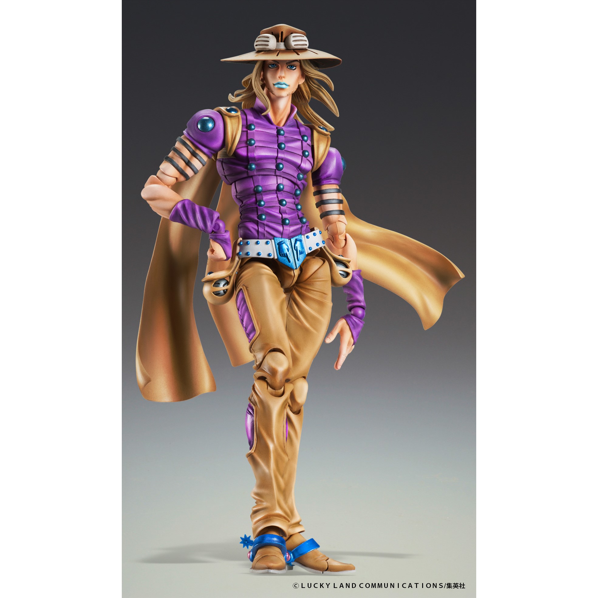 JoJo's Bizarre Adventure Super Action Statue Gyro Zeppeli Ver 1.5