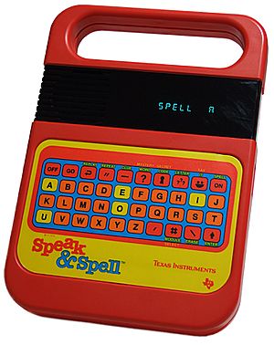 Speak & Spell (toy) Facts for Kids