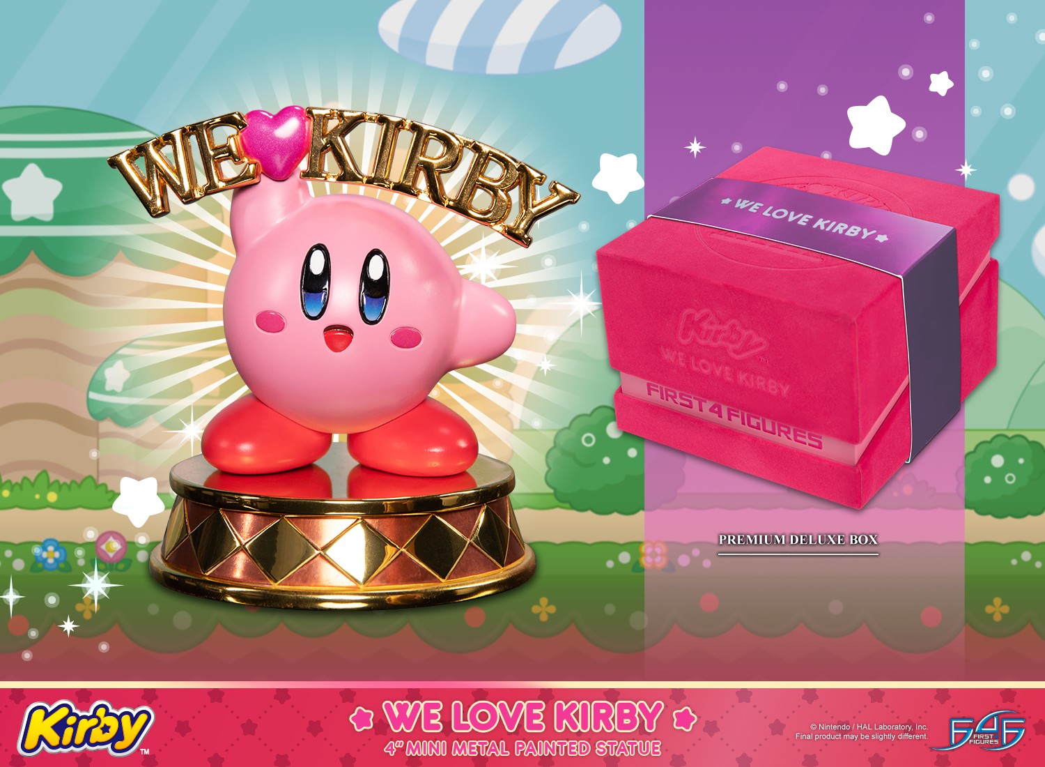 We Love Kirby! 高級感あふれるメタル製ミニスタチューが登場！ | 星の