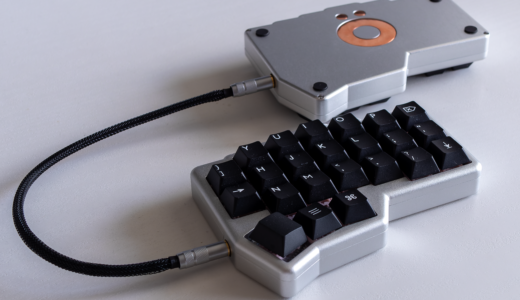 自作キーボード】無線でロープロファイルなErgonaut Oneを組み立てた
