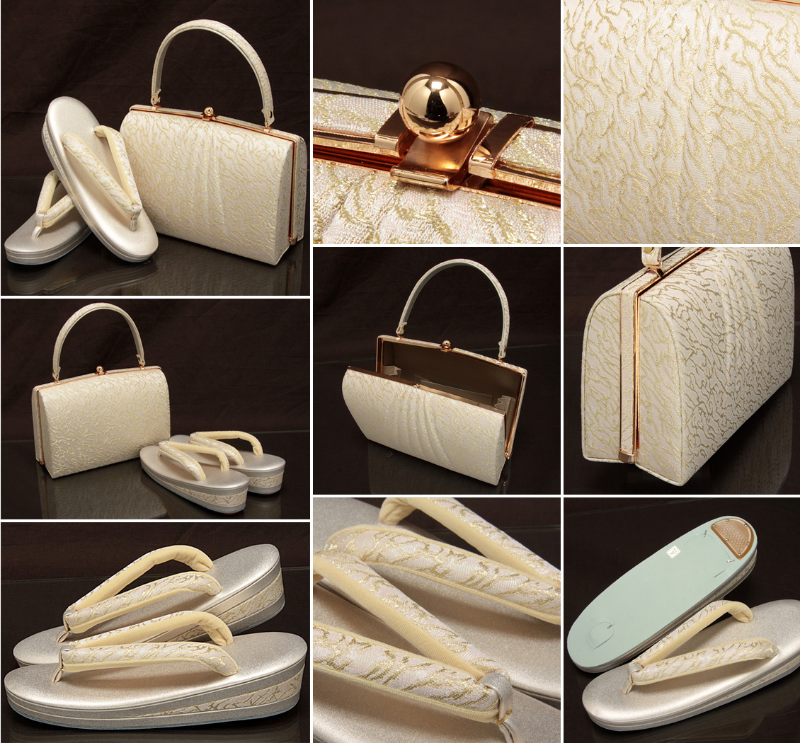 草履バッグセット 留袖用 訪問着用 ＜ローブデコルテ＞ Sサイズ M