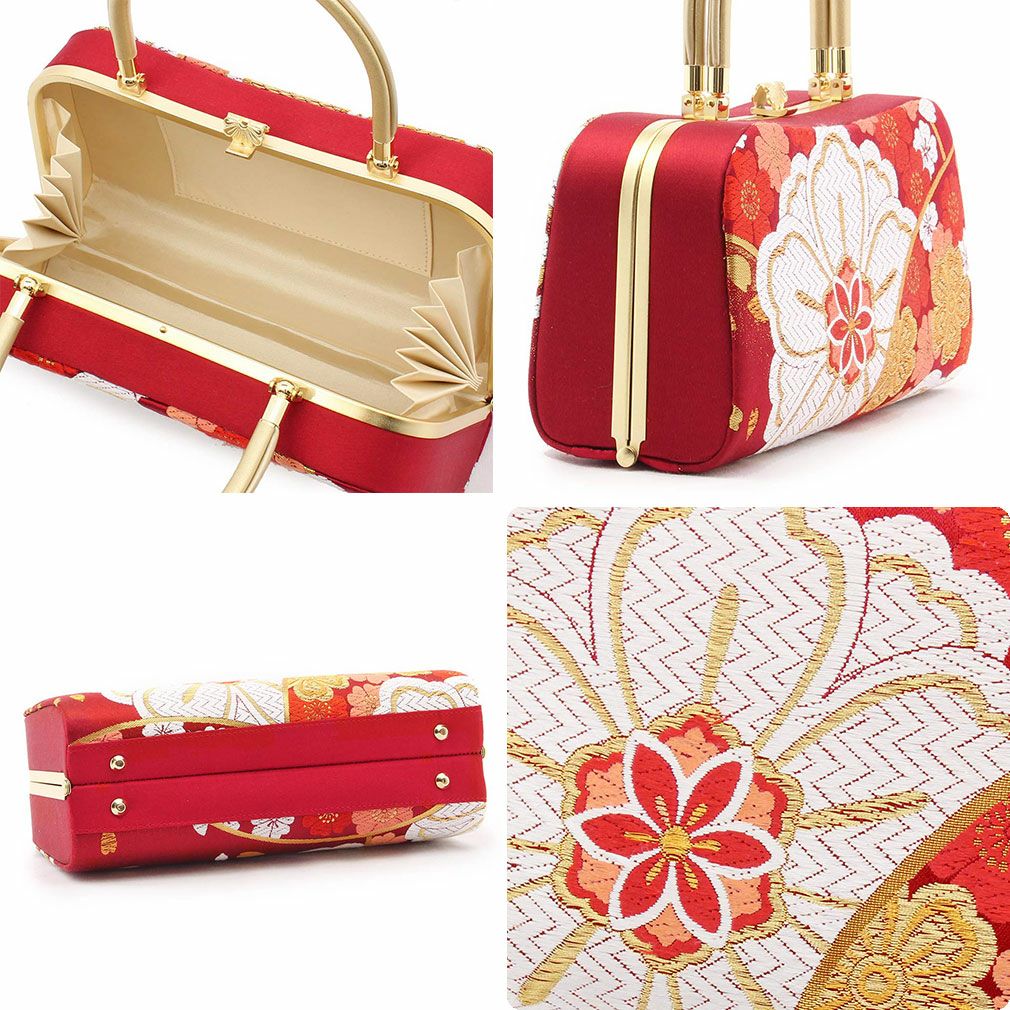 成人式 草履バックセット 振袖 Fサイズ フリーサイズ Lサイズ 華紋 桜