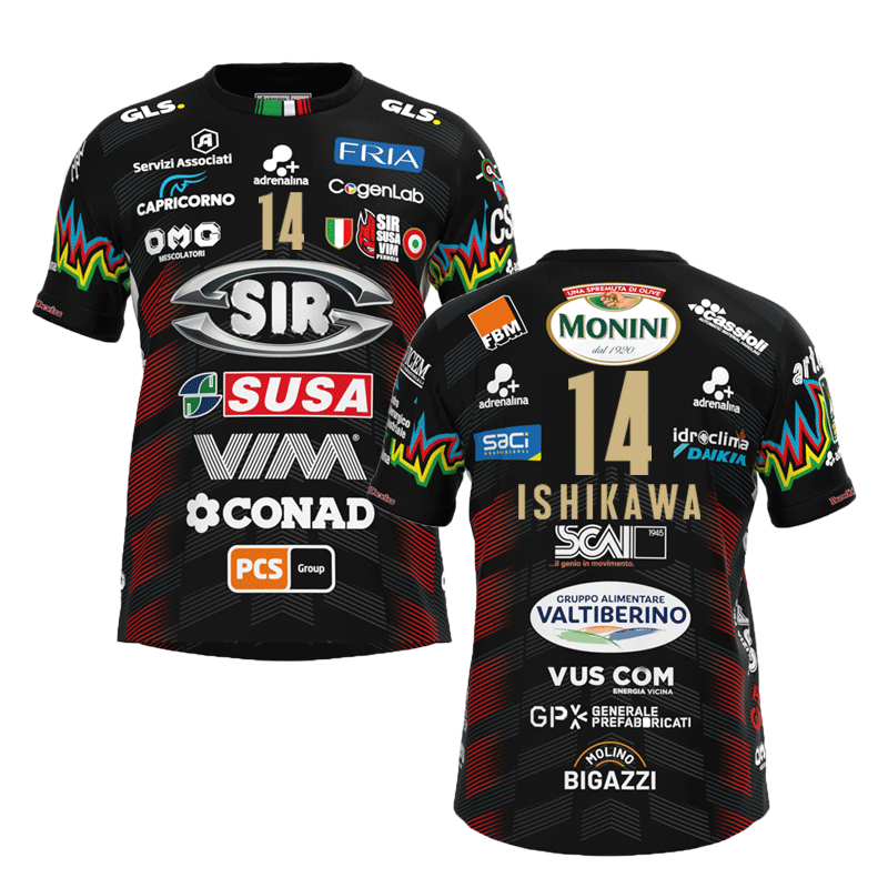 Mサイズ石川祐希ペルージャコラボTシャツ日本限定バレーボール2025