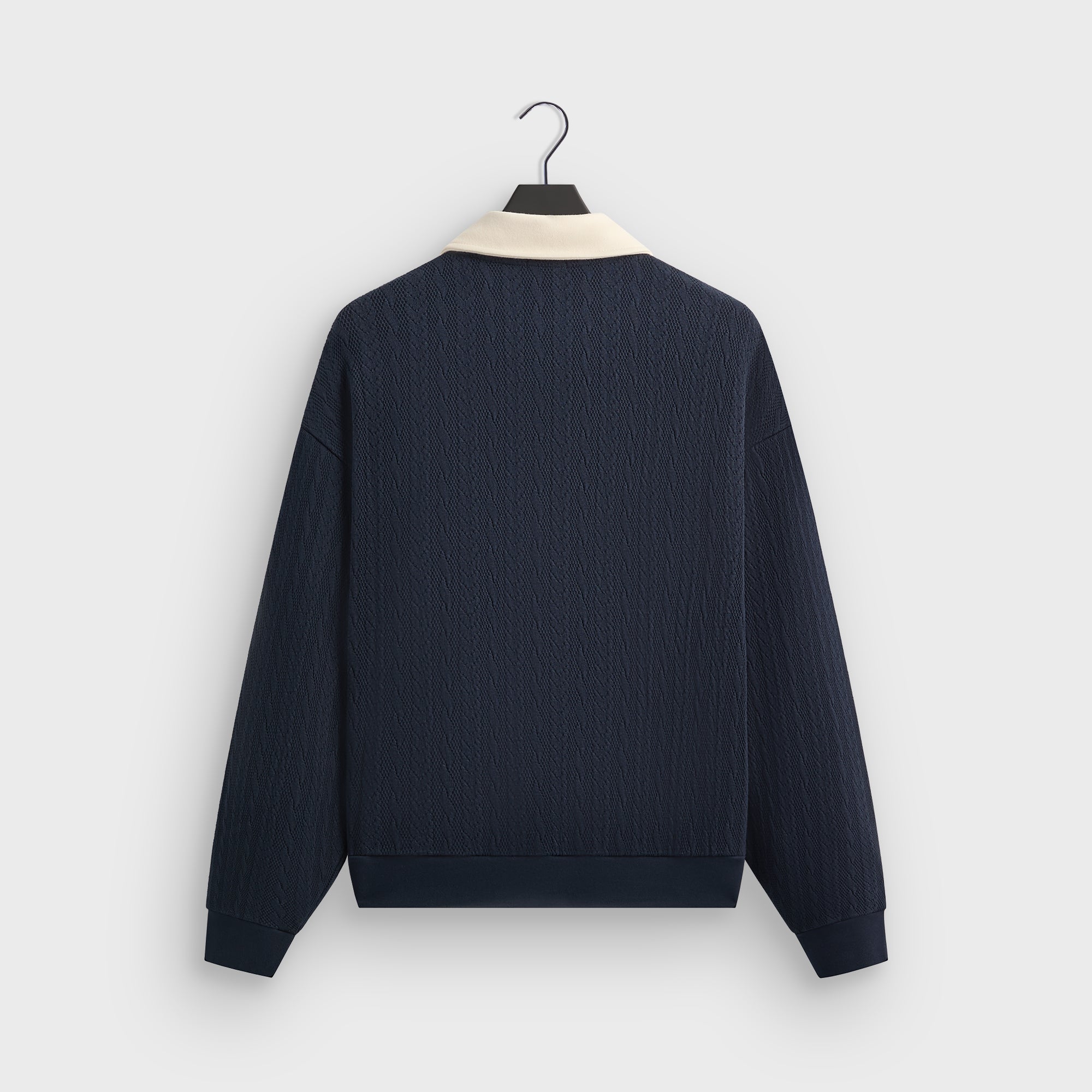 Kith for the New York Yankees Cable Fleece Nelson Sweatshirt - Nocturn