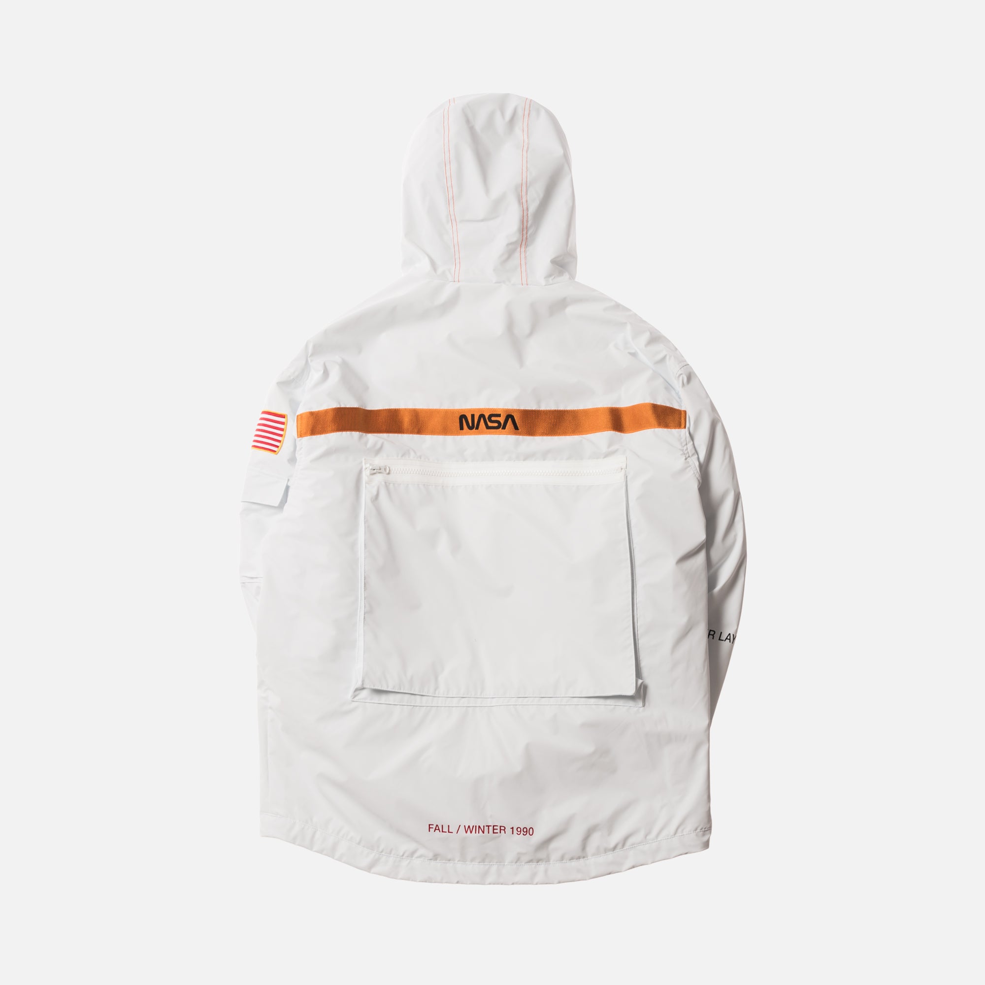 Heron Preston x NASA High Tech Parka - White / Orange – Kith