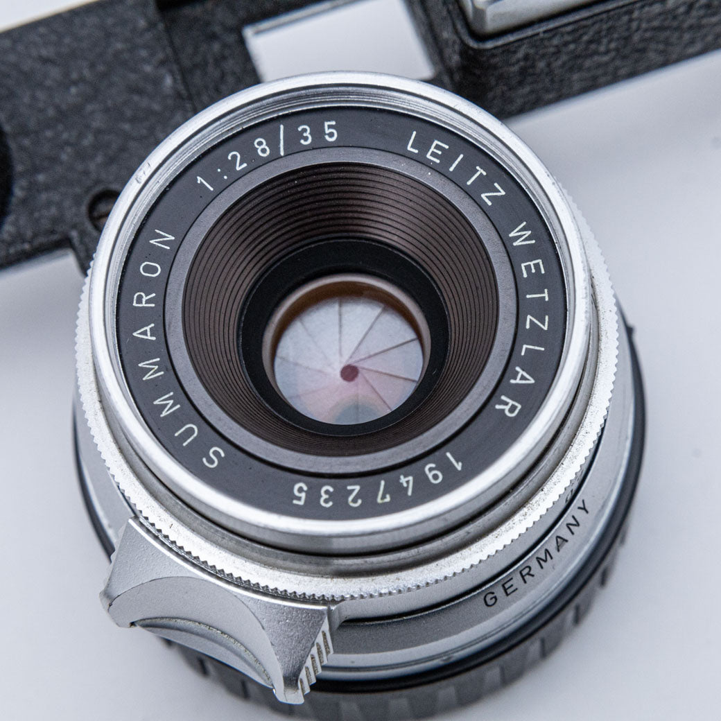Leica SUMMARON 35mm F2.8 眼鏡付 – ねりま中古カメラきつね堂
