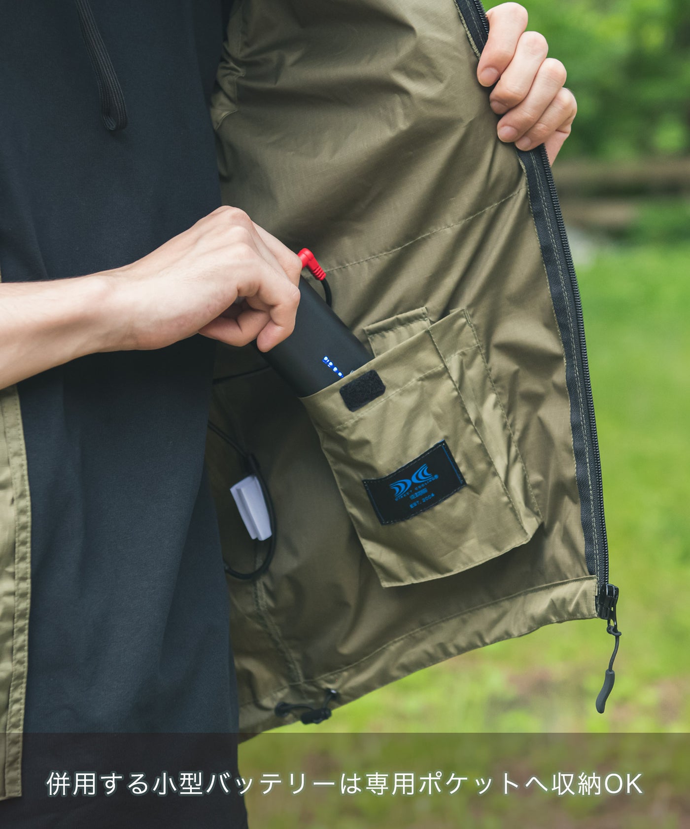 キウ ×「空調服(R)」キウ エアコンディションドベスト K307 – KiU公式