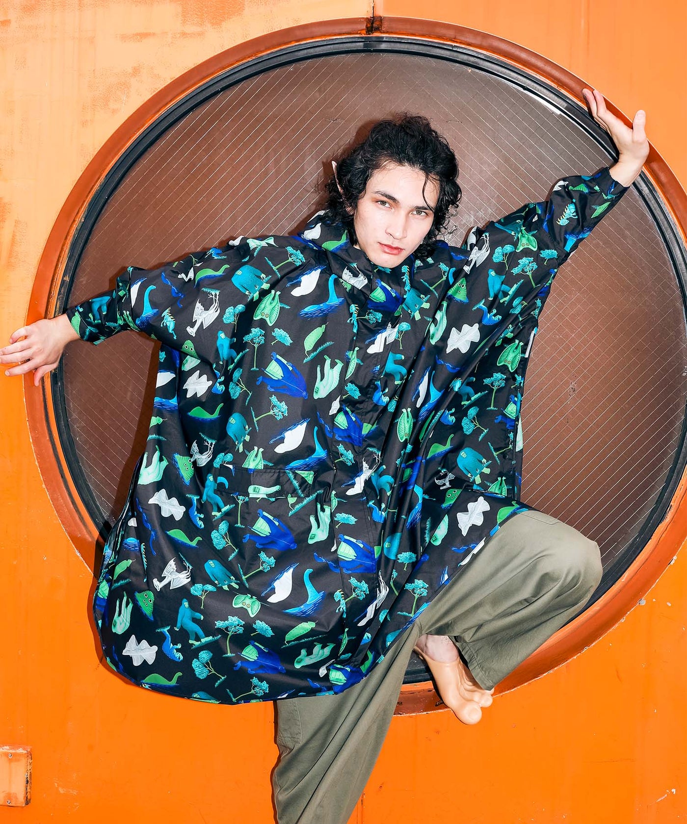 ロリクレ】キウスタンダードレインポンチョ 2ND RCK404 – KiU公式