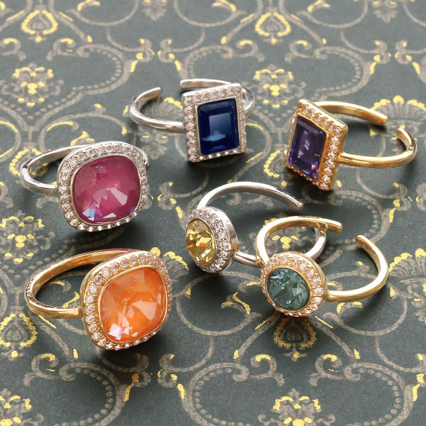 リング台 キュービックジルコニア石座 ＃1088 SS29/6mm キュービック