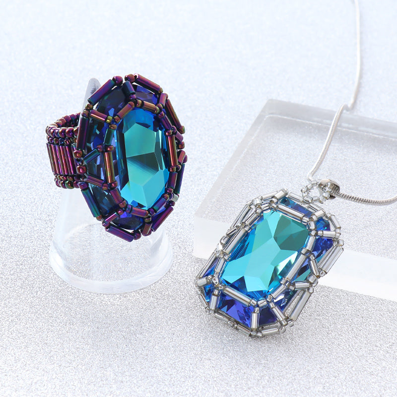 貴和クリスタル ＃4127 アクアマリンヴィトラルライト/F – 貴和製作所